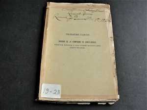 Histoire De La Compagnie De Sainte-Ursule- Troisieme Partie,1924 (French). RARE. - Picture 1 of 12