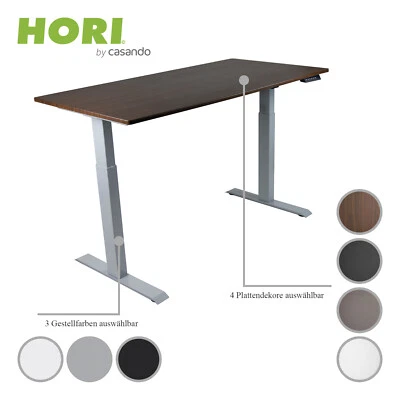 Schreibtisch Pc Computertisch Bürotisch Arbeitstisch elektrisch höhenverstellbar - Bild 1 von 4