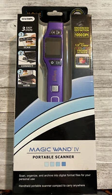 New VuPoint Magic Wand IV Portable Scanner Model ST470PU 1050DPI New & Sealed! - Image 1 of 4