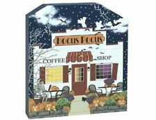 Cat's Meow Village Halloween Hocus Pocus Coffee Shop #18-631 New