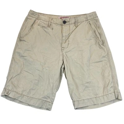Pantalones Cortos Arizona Jean Co. Para Hombre Talla 32 Caqui Informales Algodón Foto 1 de 4