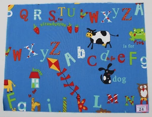 Children’s Fabric For Small Craft Projects Cushions. 55x42cm - Picture 1 of 19