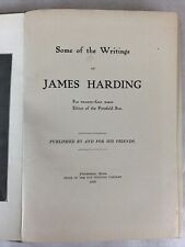Some of the Writings of James Harding 1908