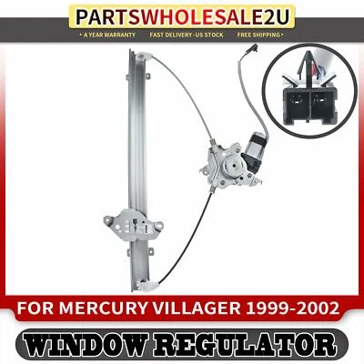 Regulador de ventana eléctrica delantero derecho con motor para Mercury Villager 1999-2002 3,3 L Foto 1 de 4