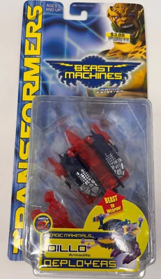 Transformers Beast Machines Deployers Heroic Maximal Dillo Red Variant 2000 - Image 1 of 4