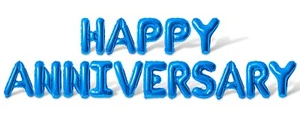HAPPY ANNIVERSARY Letter Balloon Banner - DIY Anniversary Party Decorations - Picture 1 of 55