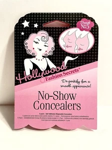 Hollywood Fashion Secrets No-Show Concealer 5 Paar BH-Accessoires - Brandneu - Bild 1 von 3