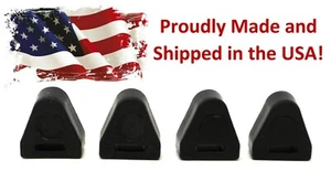 4 Pack Tailgate Latch Rubber Bumper Stop 16633065 LH & RH for Chevy Silverado GM - Foto 1 di 11