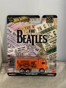 2024 Mattel Hot Wheels Pop Culture The Beatles Real Riders Hiway Hauler-New - Picture 1 of 2