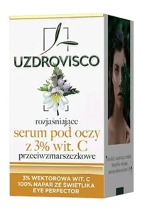 Uzdrovisco Rozjaśniające serum pod oczy z 3% witaminą C przeciwzmarszczkowe - Picture 1 of 1
