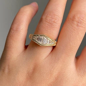 Remarkable 2.35 Total Carats Certified Lab Grown Diamond Band 10k Gold - Picture 1 of 6