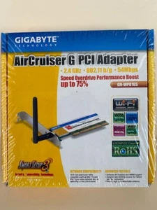 GIGABYTE AIRCRUISER G PCI APAPTER 2.4 GHz - 802.11 b/g - 54Mbps - Picture 1 of 5