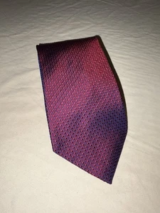 Vintage Brooks Brothers Makers Tie 100% Silk Burgandy Hand Woven in Italy USA - Picture 1 of 5