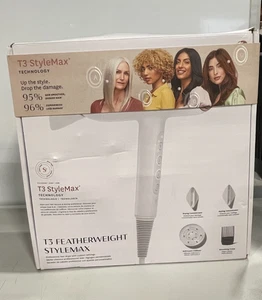 T3 Featherweight StyleMax 1875W Hair Dryer - White & Rose Gold (77832) - Picture 1 of 2