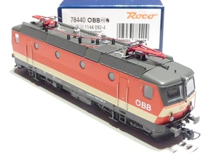 Roco HO 78440 ÖBB 4ach E Lok 1144 02 4 orange OVP AC Sound gebraucht G477 - Picture 1 of 3