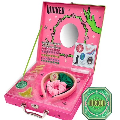 Girls Wicked For Good Make Your Own Hair Accessories Case Scrunchies Hairband - Image 1 of 4