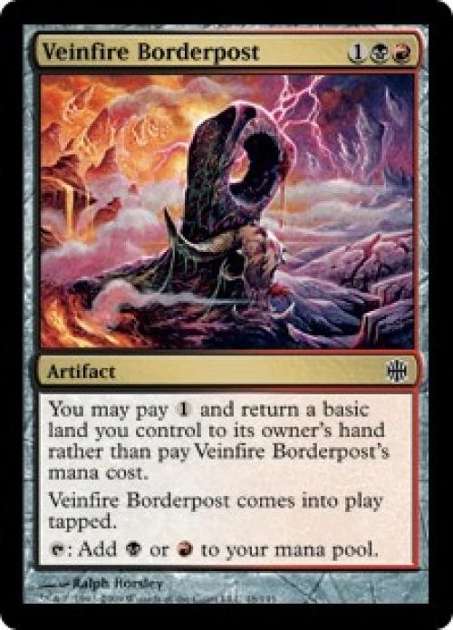 Veinfire Borderpost - Medium Play MTG Alara Reborn - Image 1 of 1