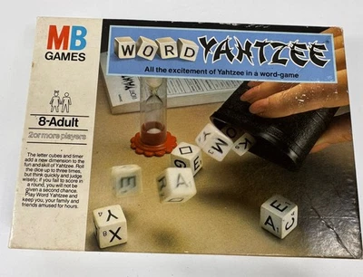 Vintage Word Yahtzee Word-Game By MB Games 1981 edition - Complete In VGC - Image 1 of 4
