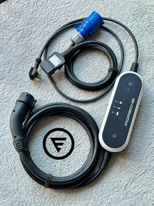 Genuine Porsche Taycan 11kW Type 2 Charging Cable WARRANTY Mobile Charger Plus - Picture 1 of 7