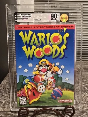 Wario's Woods (Nintendo NES, 1994) - VGA Graded 90+ NM+/MT - Image 1 of 4