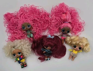 L.O.L. Sorpresa Hairgoals Neonati RARO lotto di 5 super carini! - Foto 1 di 9