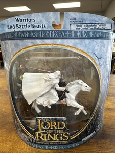 LOTR WBB Pipino Armatura Gondoriana con Gandalf su Shadowfax personaggio - Foto 1 di 5