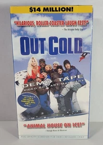 Out Cold VHS 2002 DEMO TAPE SCREENER Zach Galifianakis NEW SEALED *VERY RARE* - Bild 1 von 7