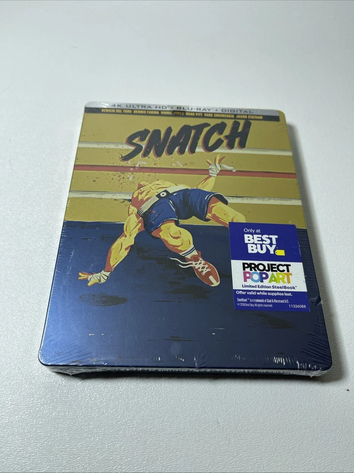 Snatch 4k Steelbook Blu-ray New Sealed - Image 1 of 4