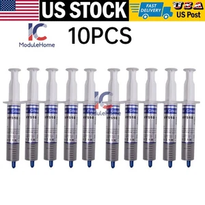 10PCS HY510 30g Grey Thermal Conductive Grease Paste For CPU GPU Chipset Cooling - Afbeelding 1 van 7