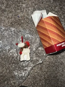 Vintage 1987 Avon Gift Collection Belvedere The Christmas Rentier Ornament 4" - Bild 1 von 4