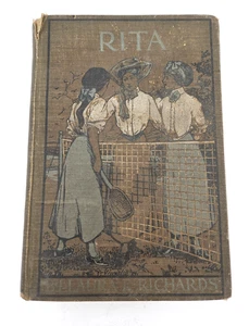 Rita By Laura E Richards Antique c 1900 Illustrated Book Engraving 1st Edition - Bild 1 von 14