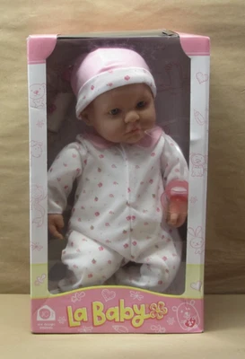 La Baby Play Doll - 20" Soft Body Baby Doll in baby outfit Pink w/ Pacifier - Image 1 of 4