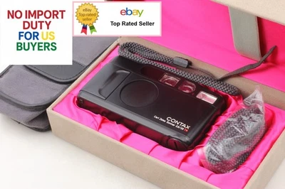 [ TOP MINT ] Contax T2 Limited 2000 Black 35mm Film Camera Point & Shoot JAPAN - Image 1 of 4