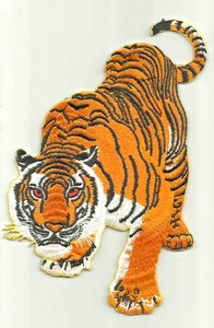 TIGER Patch Embroidered IRON ON or SEWN NEW 15CM !! - Picture 1 of 1