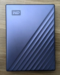WD 5TB My Passport Ultra, Blue, Portable External Hard Drive, USB-C and USB 3.1 - Picture 1 of 8