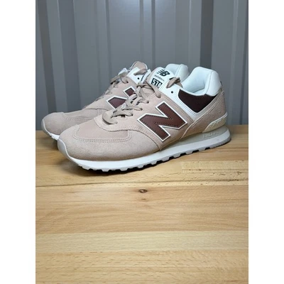 New Balance 574 Flat Taupe / Rich Oak WL574DO2 Women’s Size 11 - Image 1 of 4