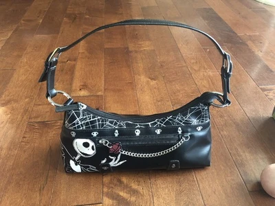 Y2K Disney Parks Jack Skellington Shoulder Purse The Nightmare Before Christmas - Image 1 of 4