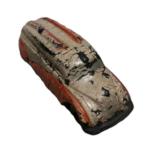 Vintage The Sun Rubber Co Bus Spielzeugauto Made in USA rot beige - Bild 1 von 10