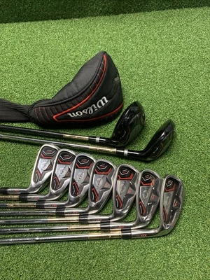 Juego completo de controladores de hierro Wilson Profile HS 431 SS UniFlex, 3w, 4h, 5-SW (10 piezas) Foto 1 de 4