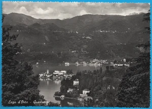 Novara Lago d'Orta Quadretto Anno 1962 FG cartolina vintage postcard MA2363 - Picture 1 of 2