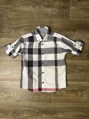 Camisa Burberry 6Y niño multicolor Foto 1 de 4