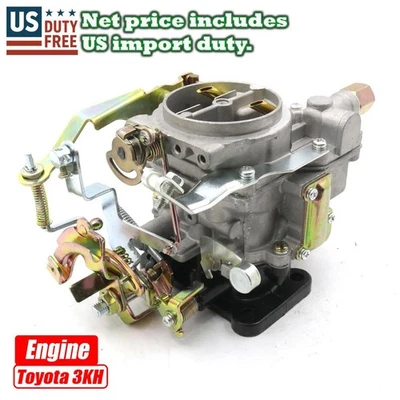 Conjunto de carburador de motor Fit 1974-1981 Toyota Corolla KE30 KE35 KE36 KE50 1,2 L 3 KH Foto 1 de 4