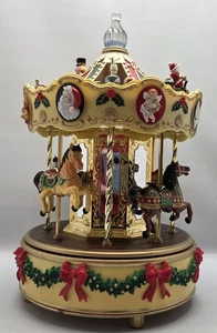 Maisto Musical Merry Go Round Christmas Collection Nikolaus UNGETESTET beschädigt - Bild 1 von 21
