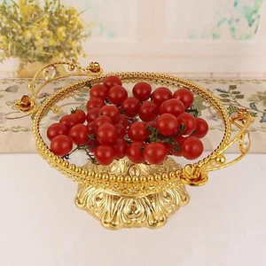 Glass Plate Round European Vintage for Coffee Table wedding Gift - Picture 1 of 7