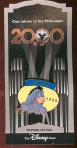 Disney pin Countdown to the Millennium Series Eeyore 1966 Winnie the Pooh Friend - Picture 1 of 2