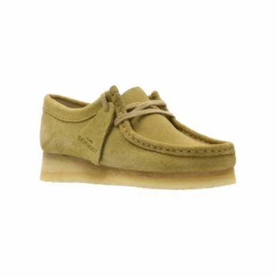 Clarks Originals Womens Wallabees Ochre Suede Shoe UK 4,5,6 D - Image 1 of 2