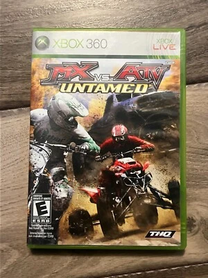MX Vs ATV Untamed (Microsoft Xbox 360, 2007) CIB - Image 1 of 4