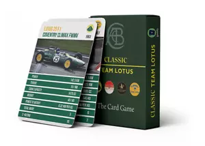 Official Club Lotus Trump Card Game playing classic car Senna F1 Hill Formula 1 - Picture 1 of 1