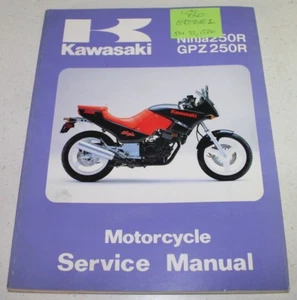 Manual de servicio de fábrica Kawasaki EX250E 250R Ninja '86 ~ 075 - Imagen 1 de 6