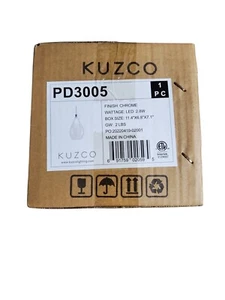 Kuzco Victoria 5" LED Pendant, Chrome/Opal - PD3005 - Picture 1 of 2